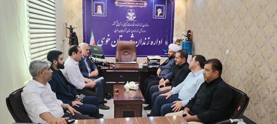 آزادی 4 زندانی در جریان بازدید سرپرست فرمانداری و دادستان خوی از زندان مرکزی