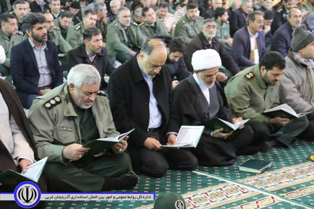 برگزاری مراسم گرامیداشت چهلمین روز شهادت سردار دلها شهید سپهبد حاج قاسم سلیمانی در شهرستان خوی
