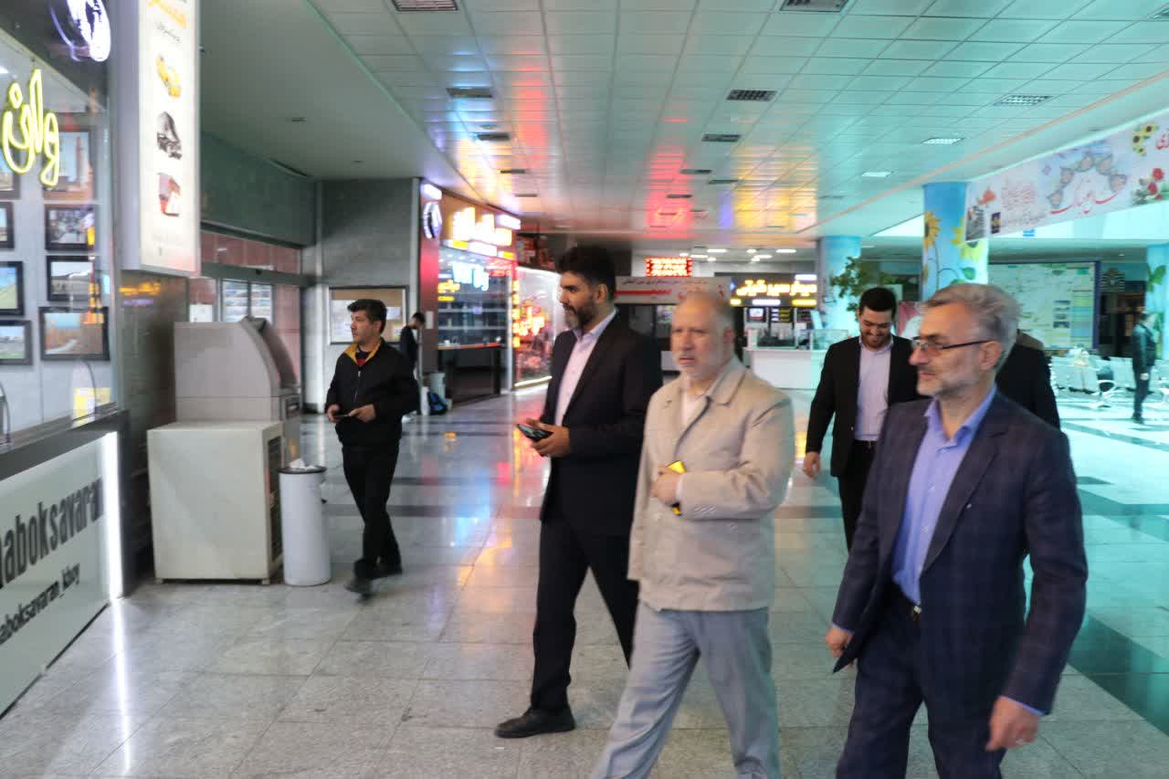 بازدید فرماندار خوی از پایانه مسافربری شهید درستی