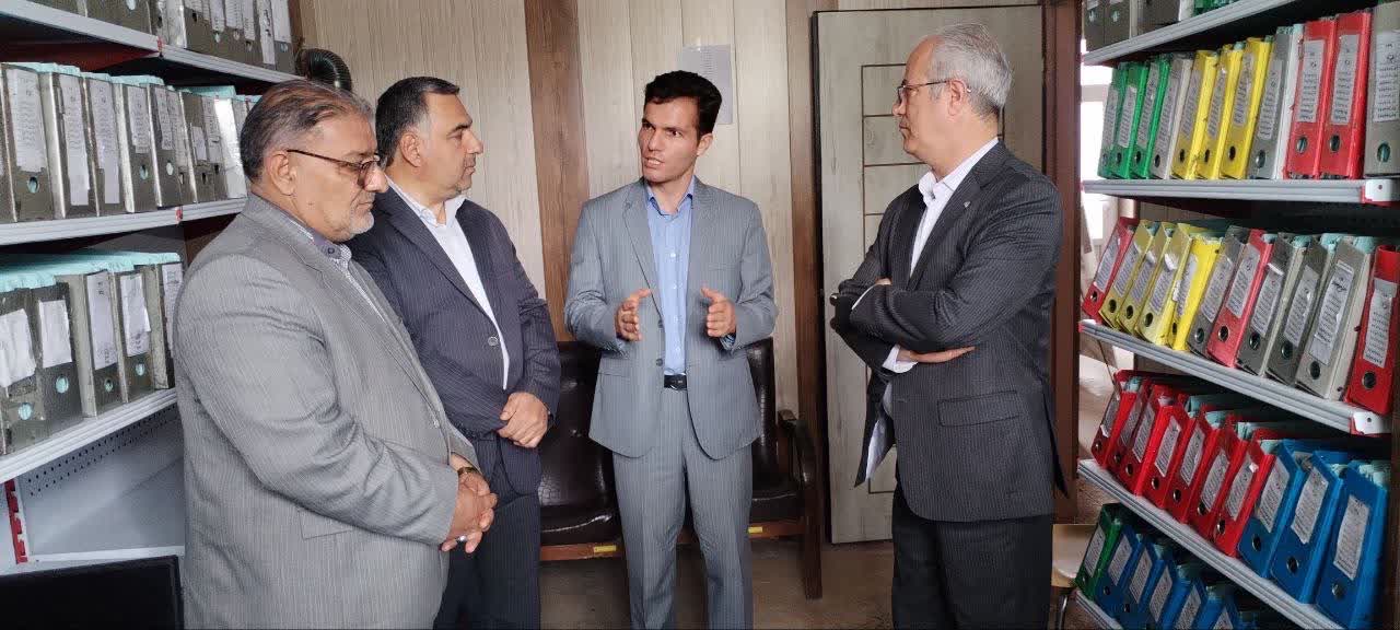 بازدید سرزده فرماندار از بنیاد مسکن انقلاب اسلامی شهرستان خوی