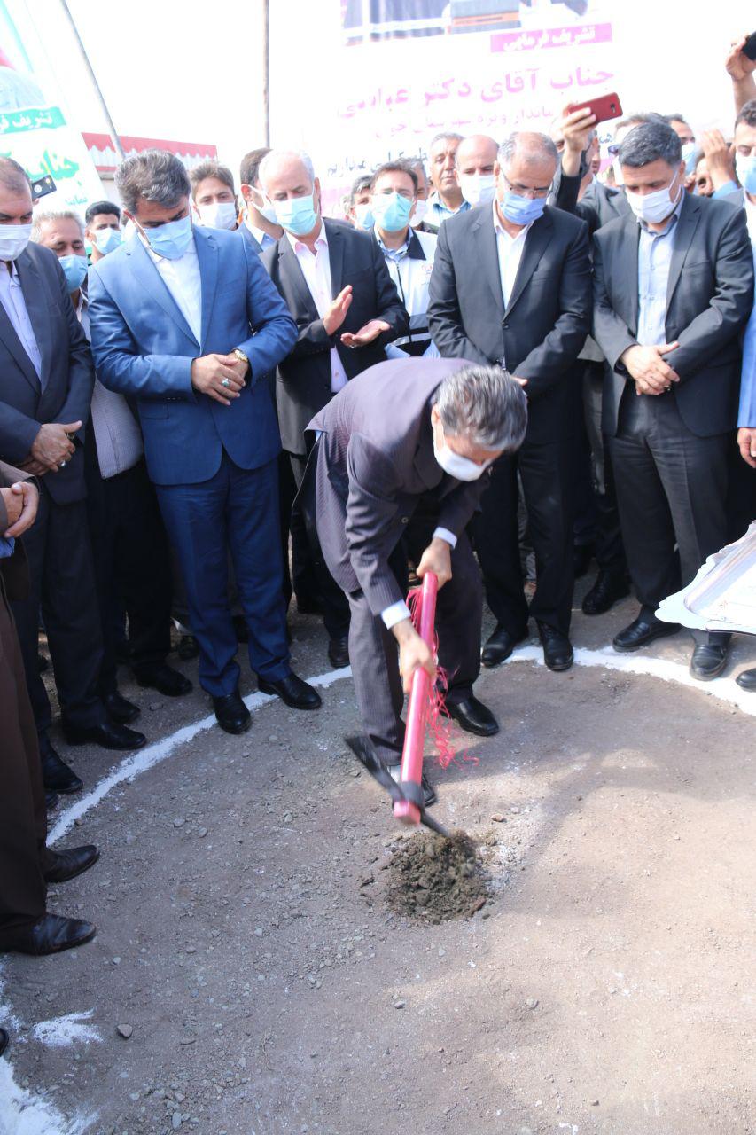 کلنگ زنی گازرسانی به شهر قطور با حضور استاندار آذربایجان غربی