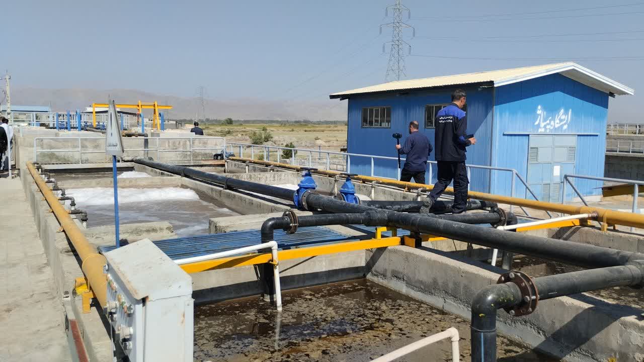 افتتاح پروژه اورهال و بازنگری تصفیه‌خانه فاضلاب شهرک صنعتی خوی با حضور سرپرست فرمانداری