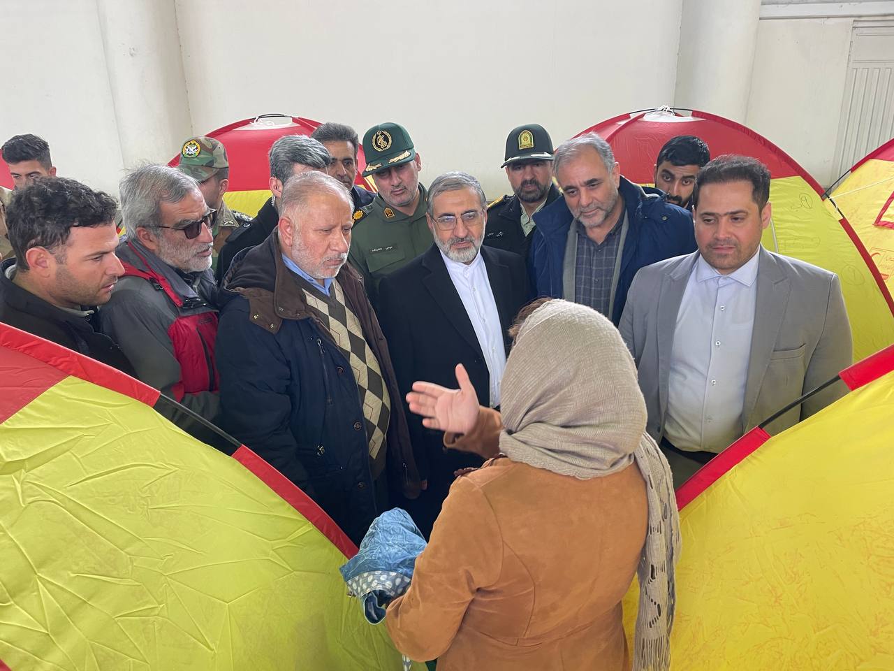 آلبوم تصویری/ بازدید رئیس دفتر رئیس جمهور از مناطق زلزله زده شهرستان خوی