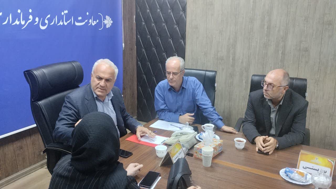 برگزاری ملاقات مردمی معاون استاندار و فرماندار ویژه شهرستان خوی