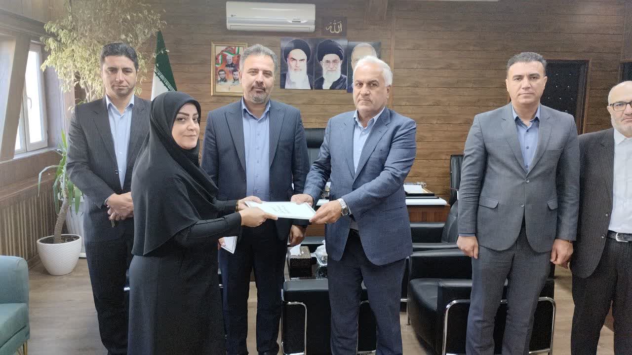 مراسم تودیع و معارفه رئیس اداره راه و شهرسازی خوی برگزار شد