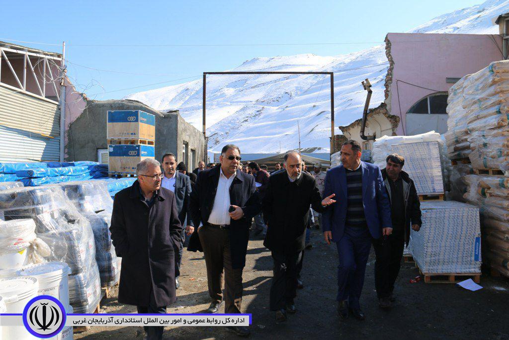 بازدید معاون هماهنگی امور اقتصادی و توسعه منابع استانداری آذربایجان غربی از مرز رازی خوی