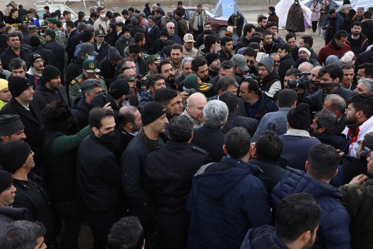 آلبوم تصویری / بازدید رئیس مجلس و استاندار آذربایجانغربی از مناطق زلزله زده شهرستان خوی
