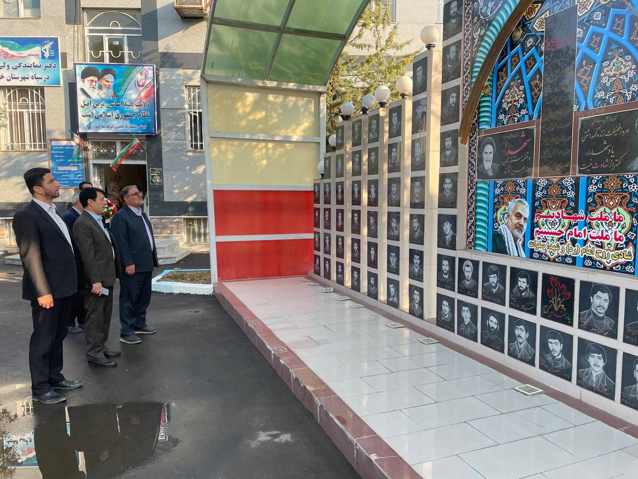 دیدار فرماندار با فرمانده سپاه پاسداران انقلاب اسلامی خوی