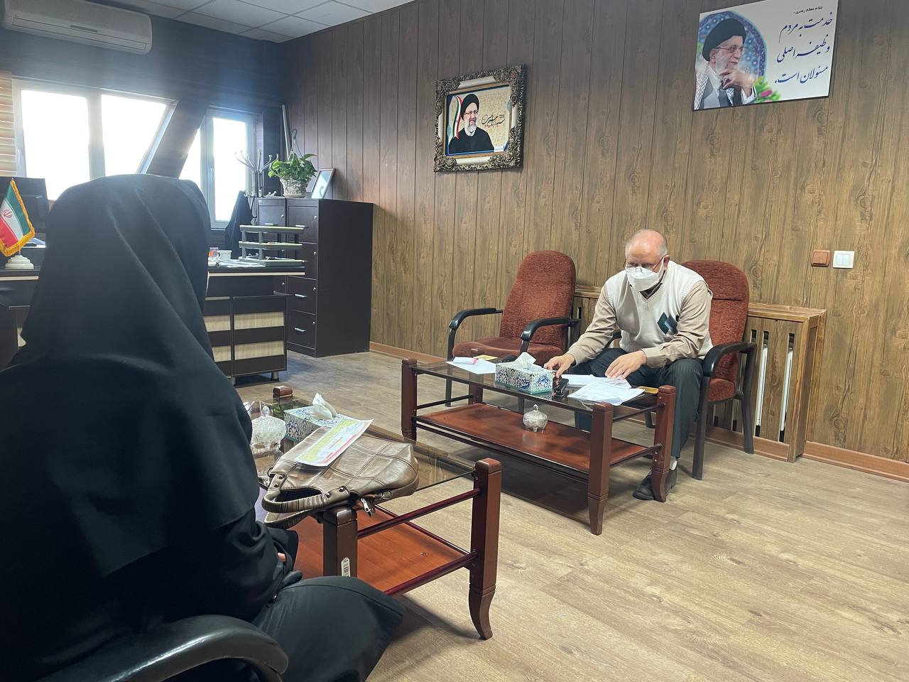 برگزاری ملاقات مردمی فرماندار خوی