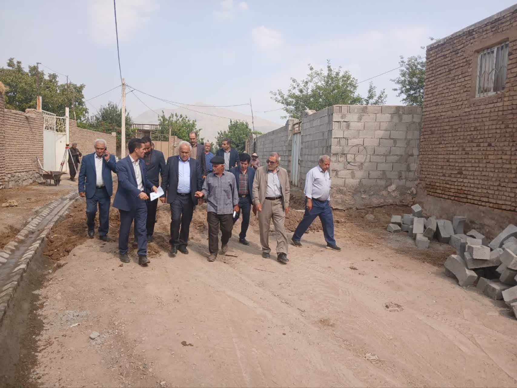 بررسی مسائل و مشکلات بخش ایواوغلی با حضور سرپرست فرمانداری خوی