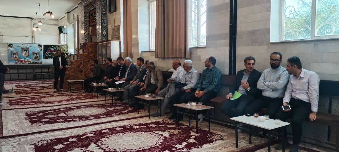 بررسی مسائل و مشکلات بخش فیرورق با حضور سرپرست فرمانداری خوی