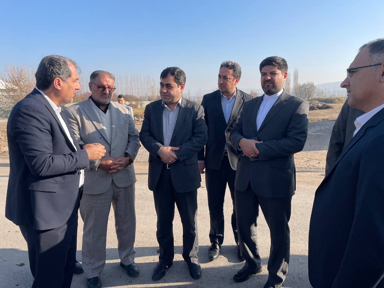 بازدید میدانی رییس هیات عامل صندوق بیمه حوادث طبیعی ساختمان از مناطق زلزله زده خوی