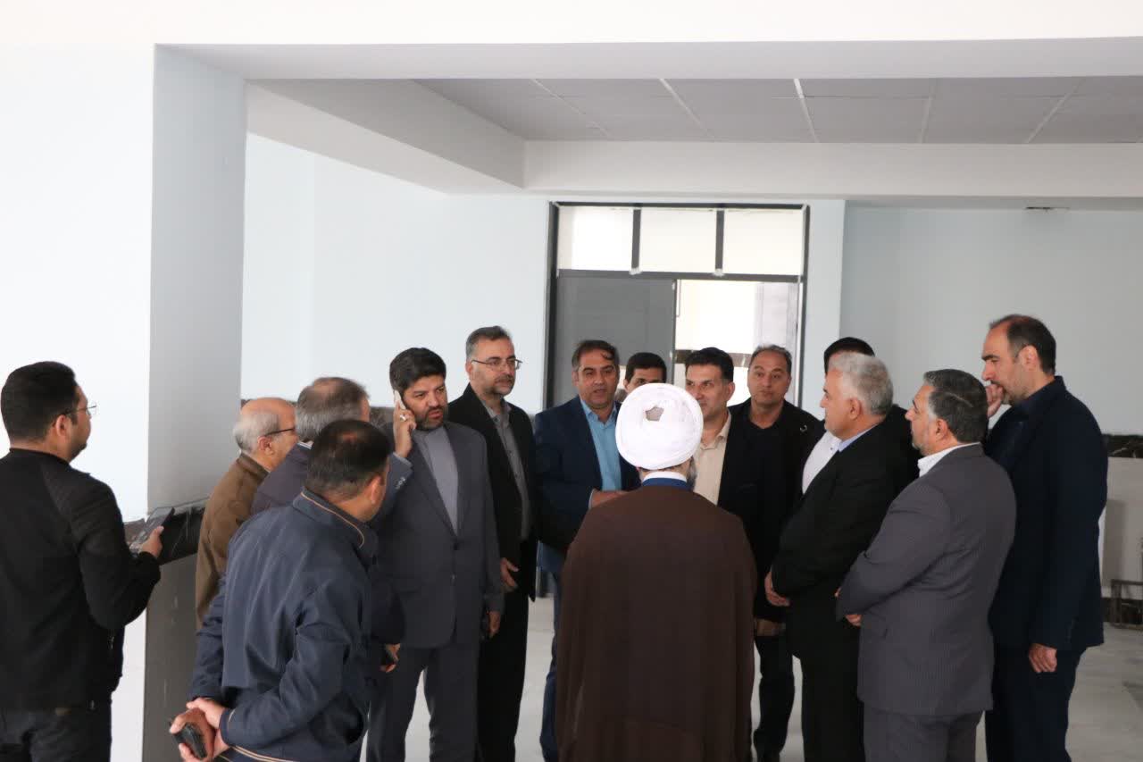 بازدید از پروژه عمرانی درحال احداث آموزش و پرورش خوی