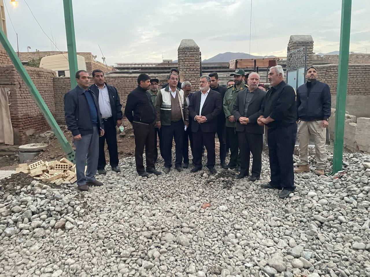 آلبوم تصویری / بازدید میدانی استاندار آذربایجانغربی از روند بازسازی مناطق زلزلهزده خوی
