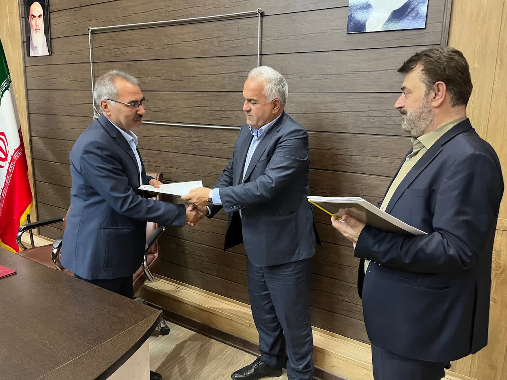 مراسم تودیع و معارفه رئیس اداره صنعت، معدن و تجارت شهرستان خوی