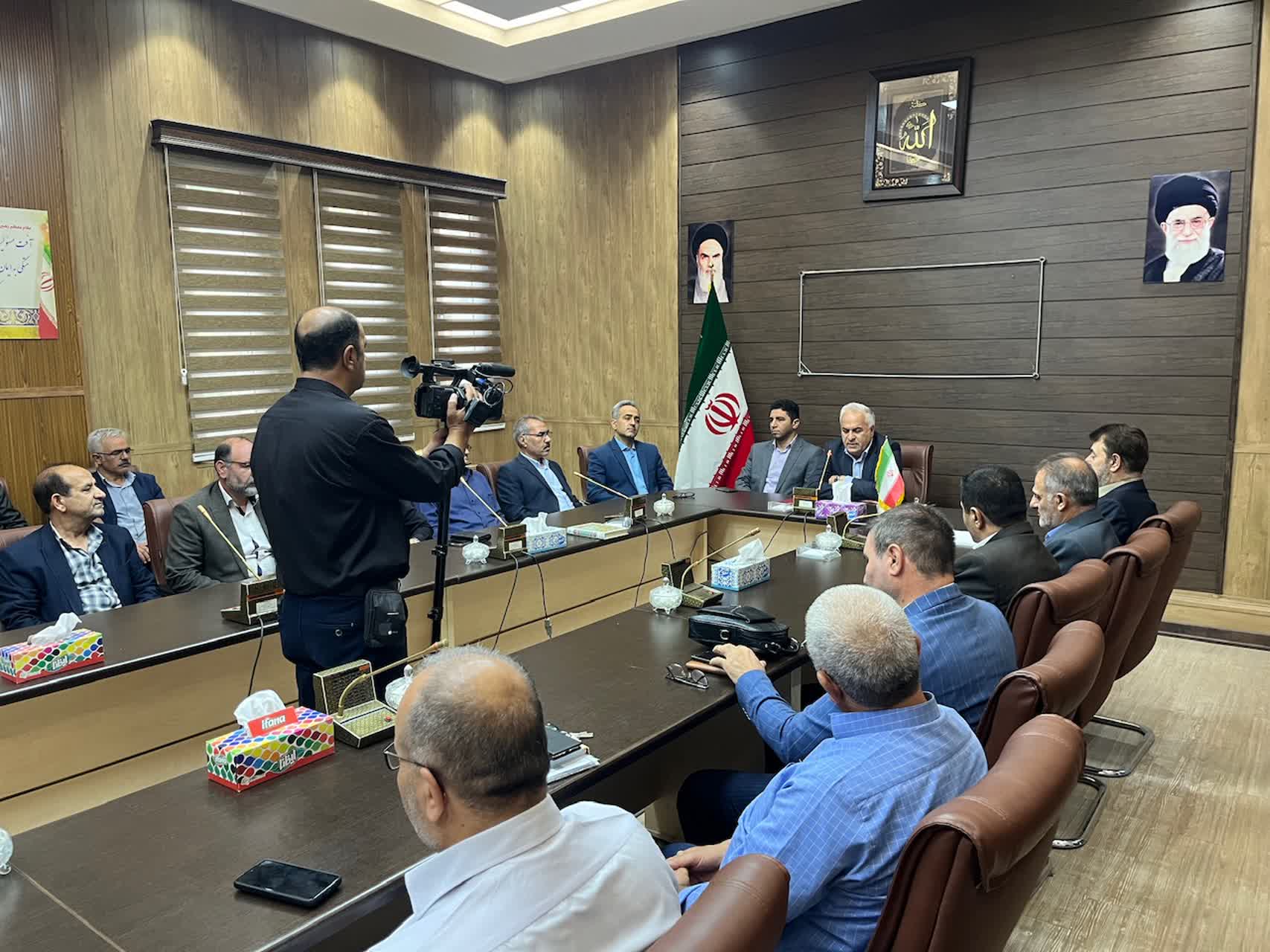 مراسم تودیع و معارفه رئیس اداره صنعت، معدن و تجارت شهرستان خوی