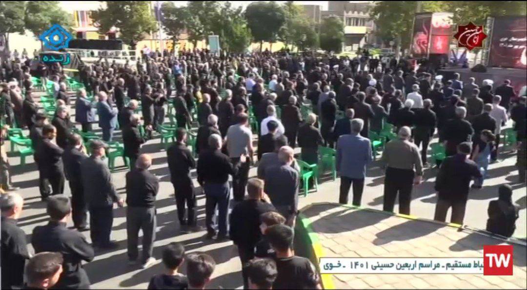تجمع بزرگ اربعین حسینی در خوی