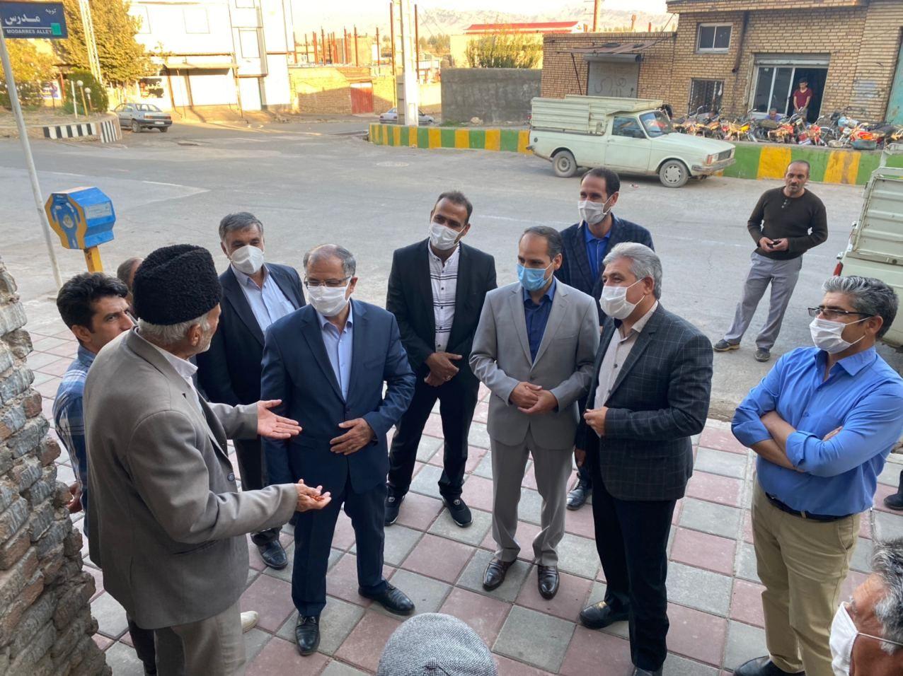 سفر فرماندار شهرستان خوی به بخش ایواوغلی