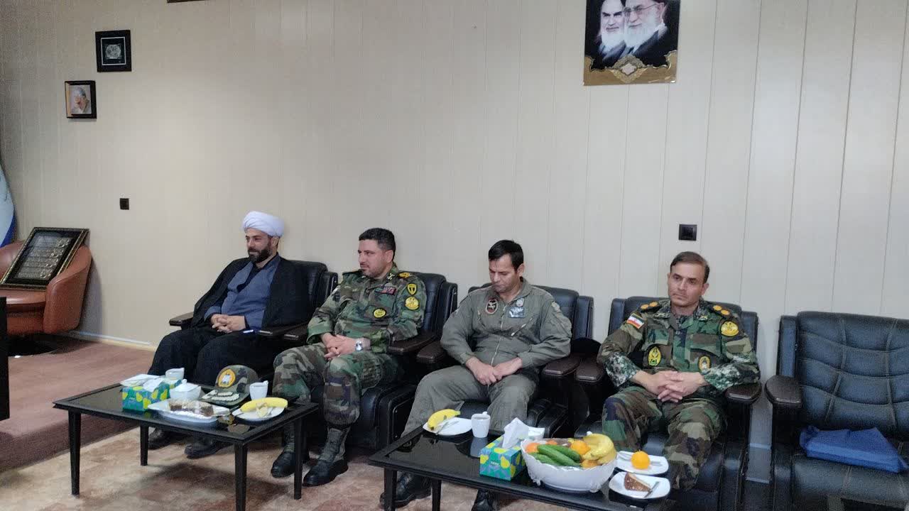 دیدار فرماندار ویژه خوی با رئیس جدید دادگستری این شهرستان