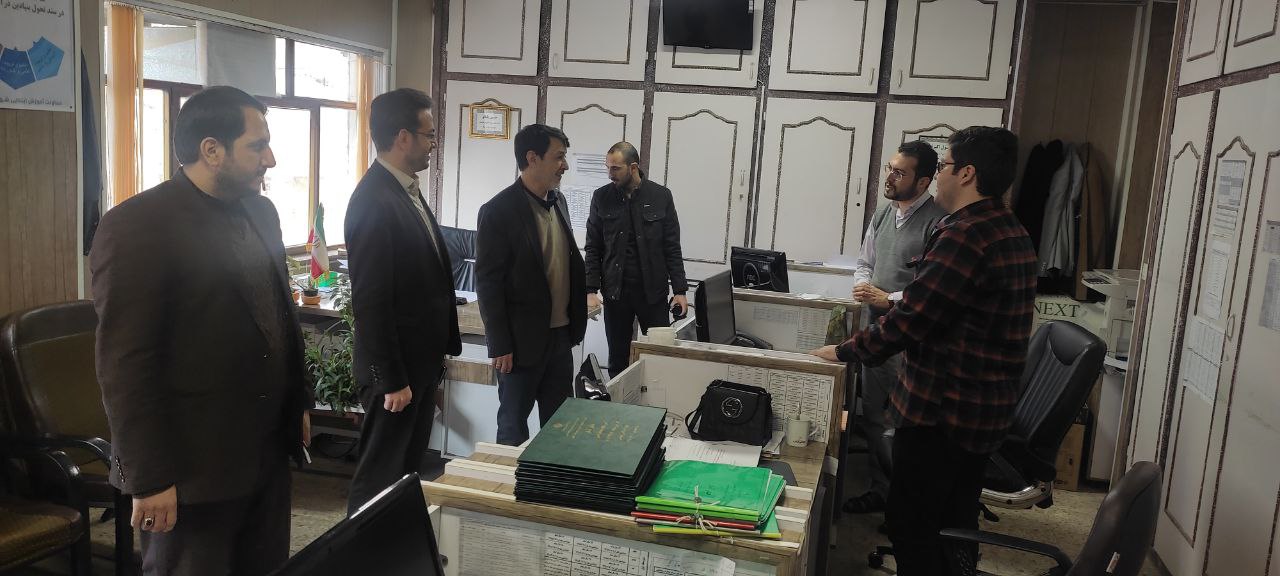 بازدید سرزده معاون فرماندار از مدیریت آموزش و پرورش شهرستان خوی