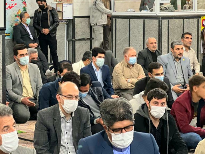 نهمین شب از برنامه ملاقات مردمی " هر شب یک مسجد "