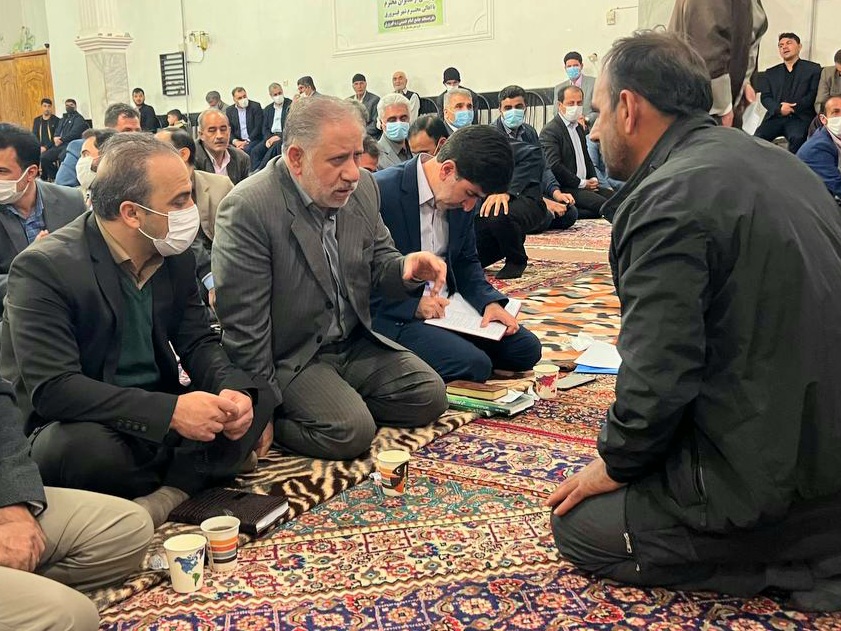 پنجمین شب از برنامه ملاقات مردمی " هر شب یک مسجد "