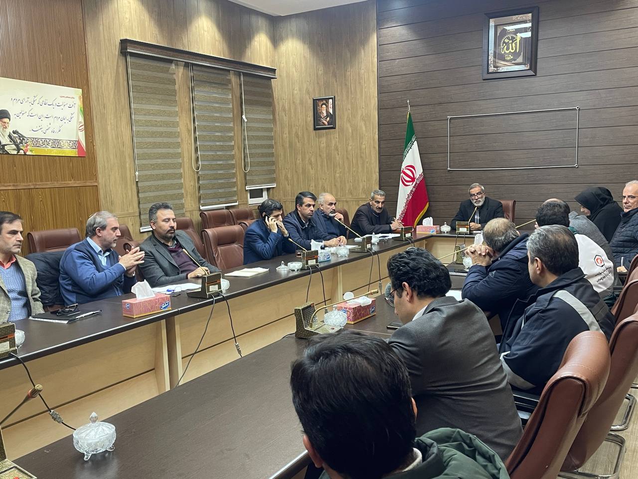 آلبوم تصویری/ برگزاری ستاد بازسازی مناطق زلزله زده شهرستان خوی