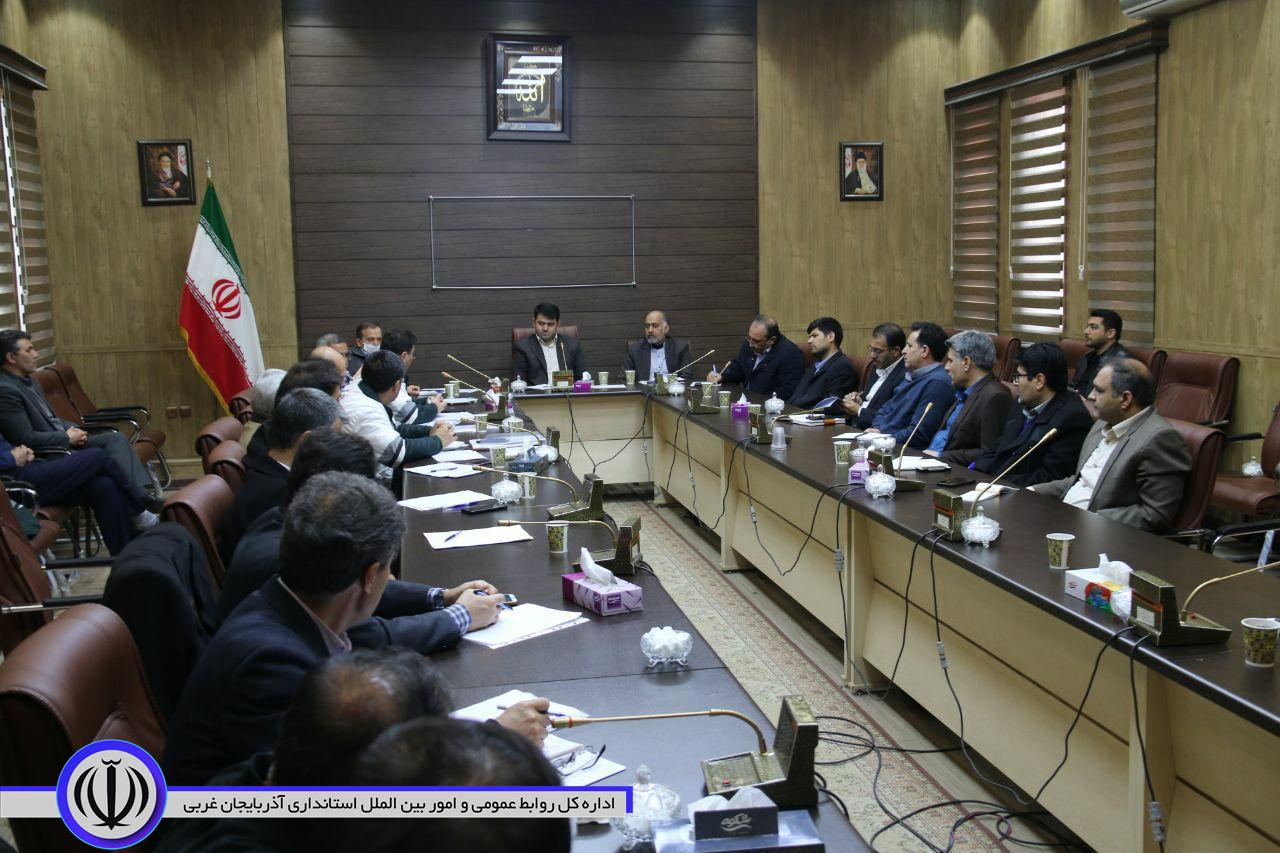 برگزاری جلسه ستاد هماهنگی و فرماندهی عملیات پاسخ به بحران شهرستان خوی