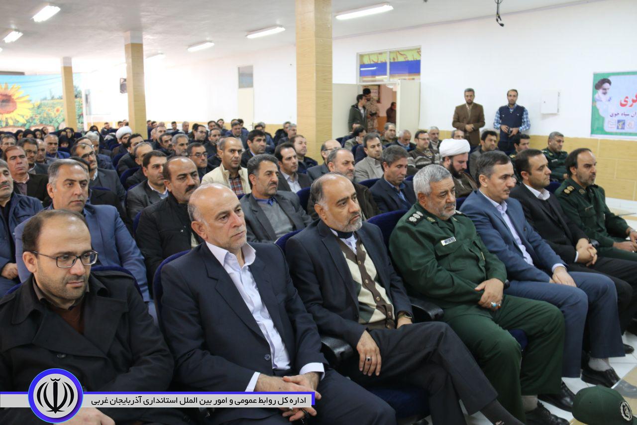 حضور فرماندار شهرستان خوی در جمع دانشجویان بمناسبت هفته بسیج