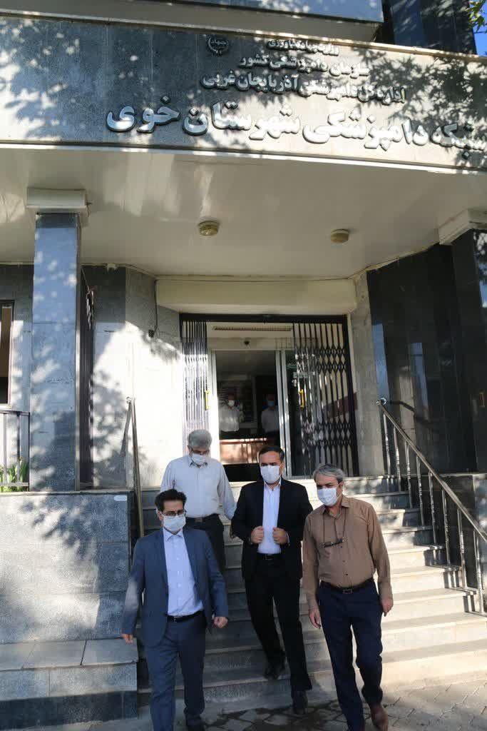 بازدید سرزده سرپرست معاونت استانداری و فرمانداری ویژه شهرستان خوی از ادارات
