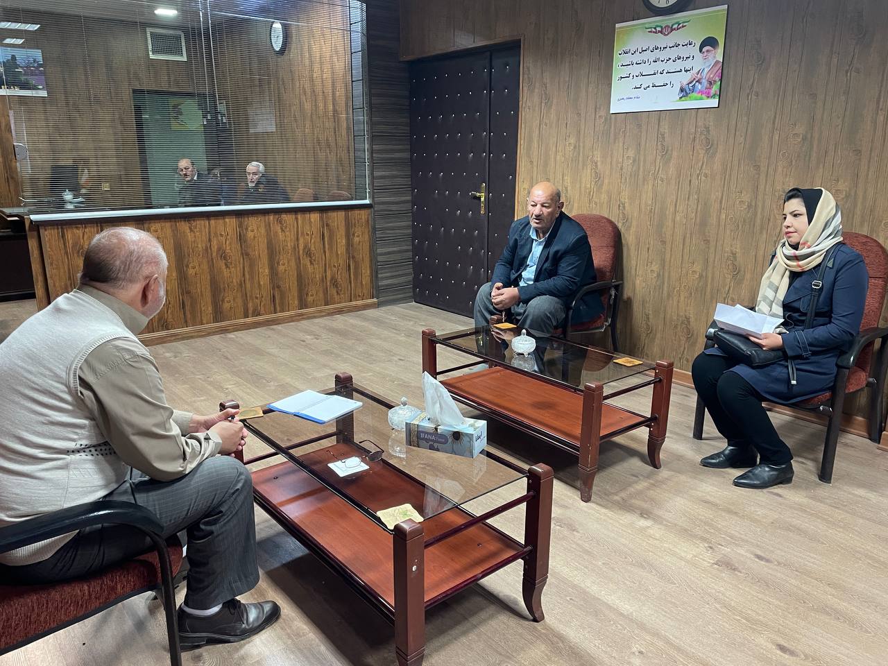 برگزاری ملاقات مردمی فرماندارخوی