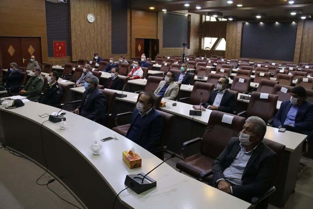 برگزاری چهل و یکمین جلسه شورای هماهنگی، پیشگیری و مبارزه با کرونا شهرستان خوی
