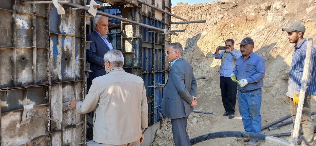 بازدید سرپرست فرمانداری ویژه خوی از پروژههای عمرانی مناطق عشایری شهرستان