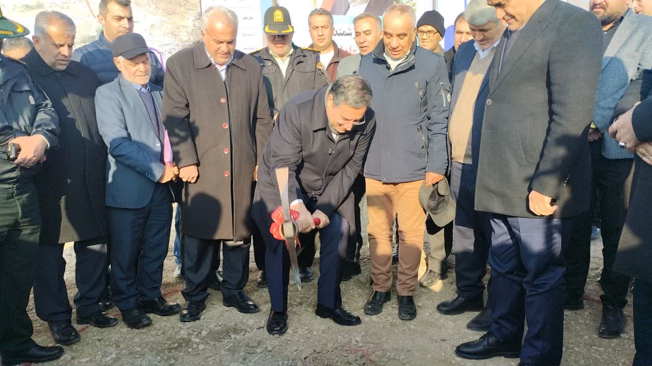 کلنگ‌زنی قطعه پنجم و پایانی بزرگراه ایواوغلی–گیت منطقه آزاد ماکو