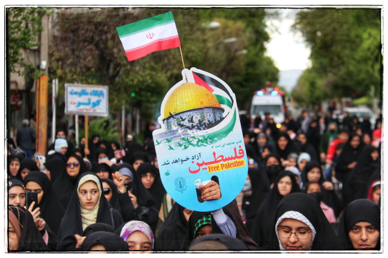 راهپیمایی روز قدس در خوی