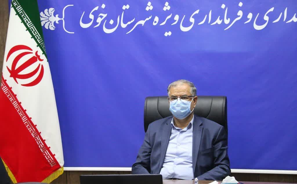 برگزاری جلسه ستاد مقابله با کرونا به ریاست معاون سیاسی، امنیتی و اجتماعی استاندار آذربایجان غربی و ارتباط فرماندار ویژه شهرستان خوی از طریق ویدئو کنفرانس