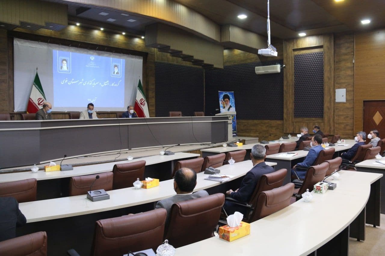 برگزاری جلسه گروه کار، اشتغال و سرمایه گذاری شهرستان خوی