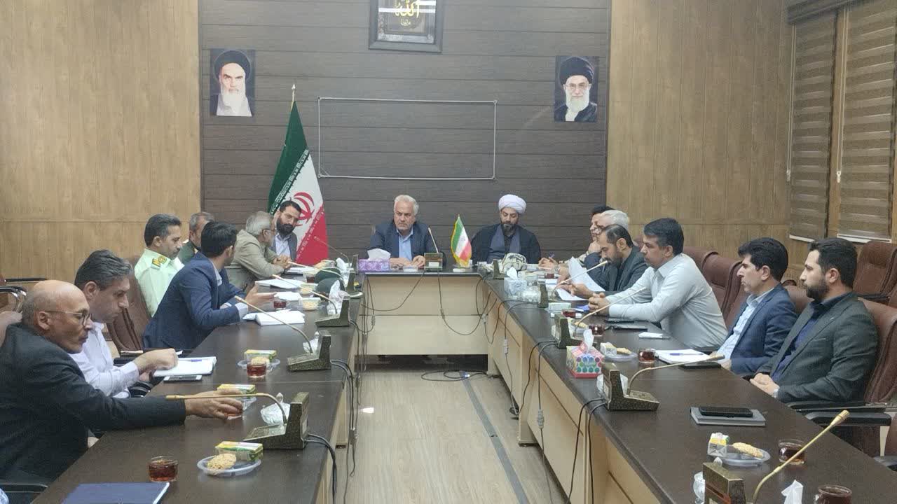 برگزاری جلسه کارگروه ویژه مقابله با ساخت و سازهای غیرمجاز شهرستان خوی