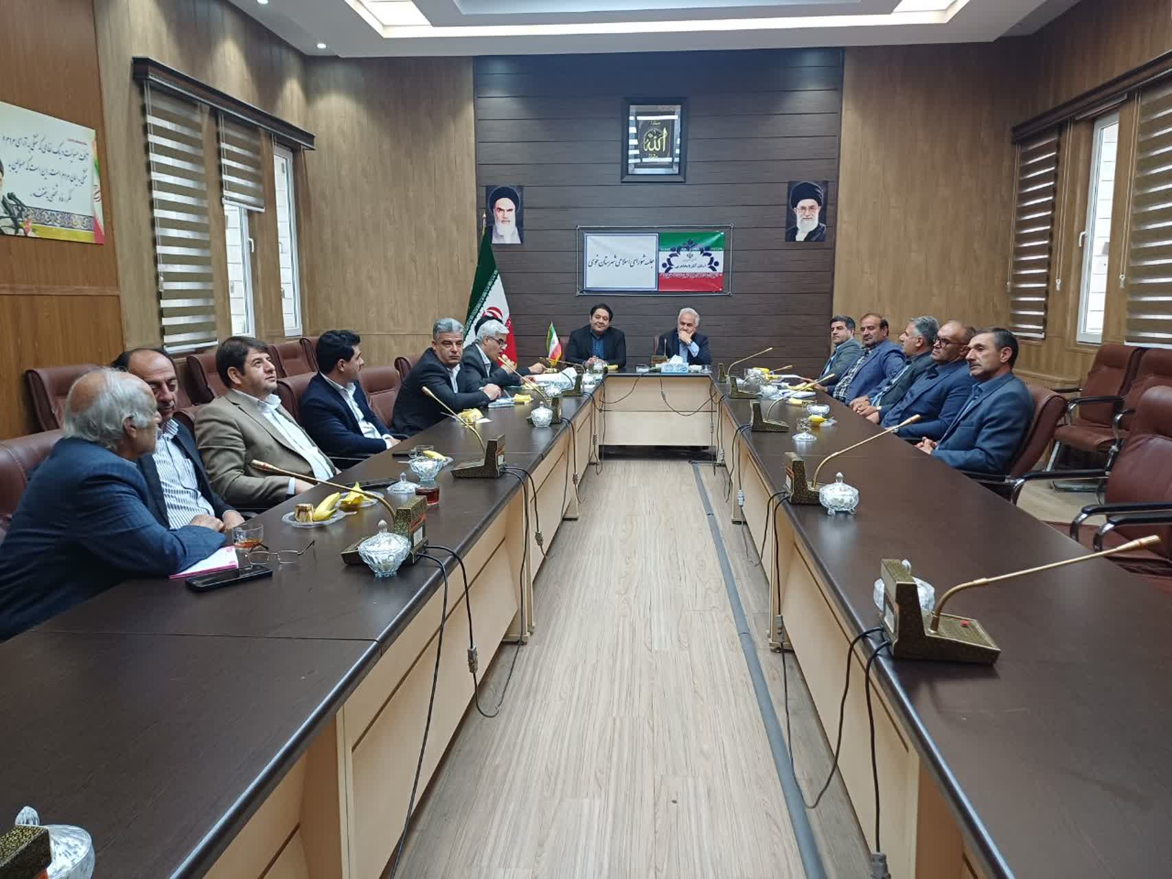 برگزاری جلسه شورای اسلامی شهرستان خوی