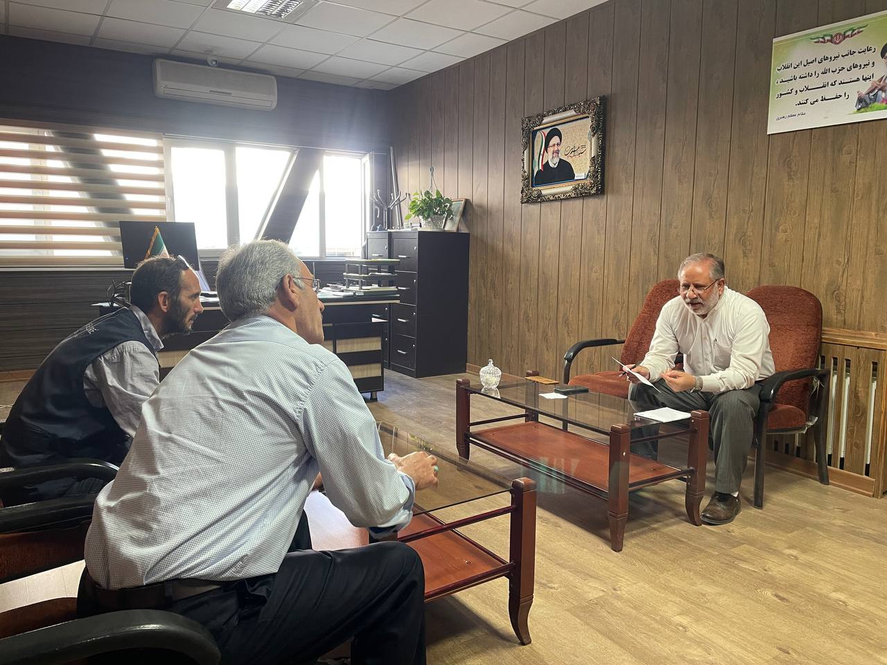 برگزاری ملاقات مردمی فرماندارخوی