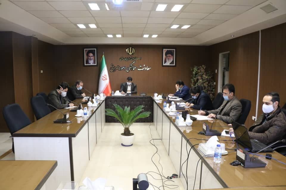 برگزاری جلسه بررسی آخرین روند بازسازی مناطق زلزله زده قطور خوی به ریاست رحمانی معاون هماهنگی امور عمرانی استاندار آذربایجان غربی