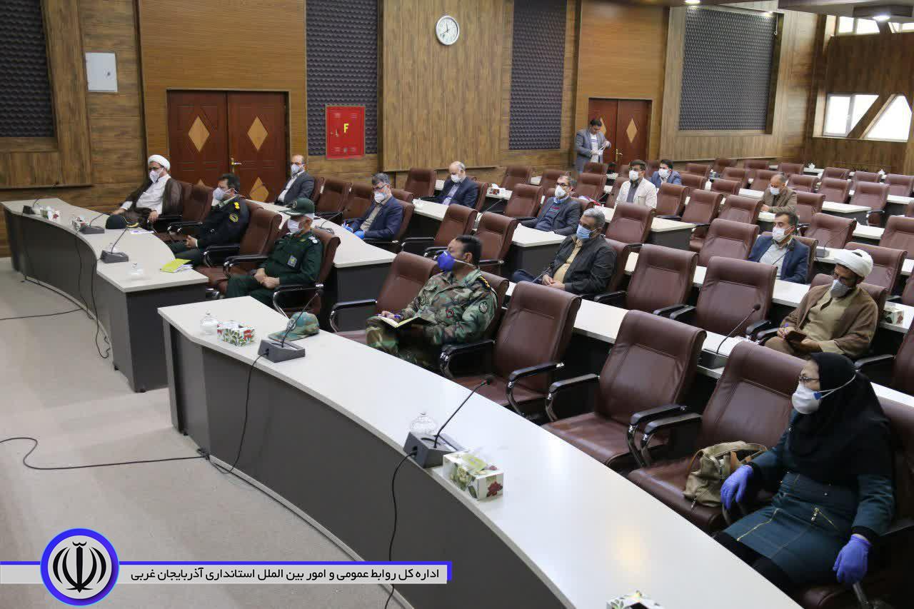 برگزاری جلسه ستاد پیشگیری از کرونا ویروس شهرستان خوی