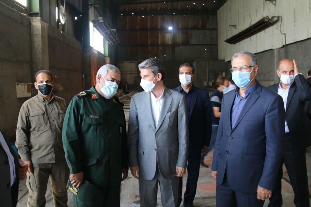 سفر وزیر صنعت، معدن و تجارت و استاندار آذربایجان غربی به شهرستان خوی
