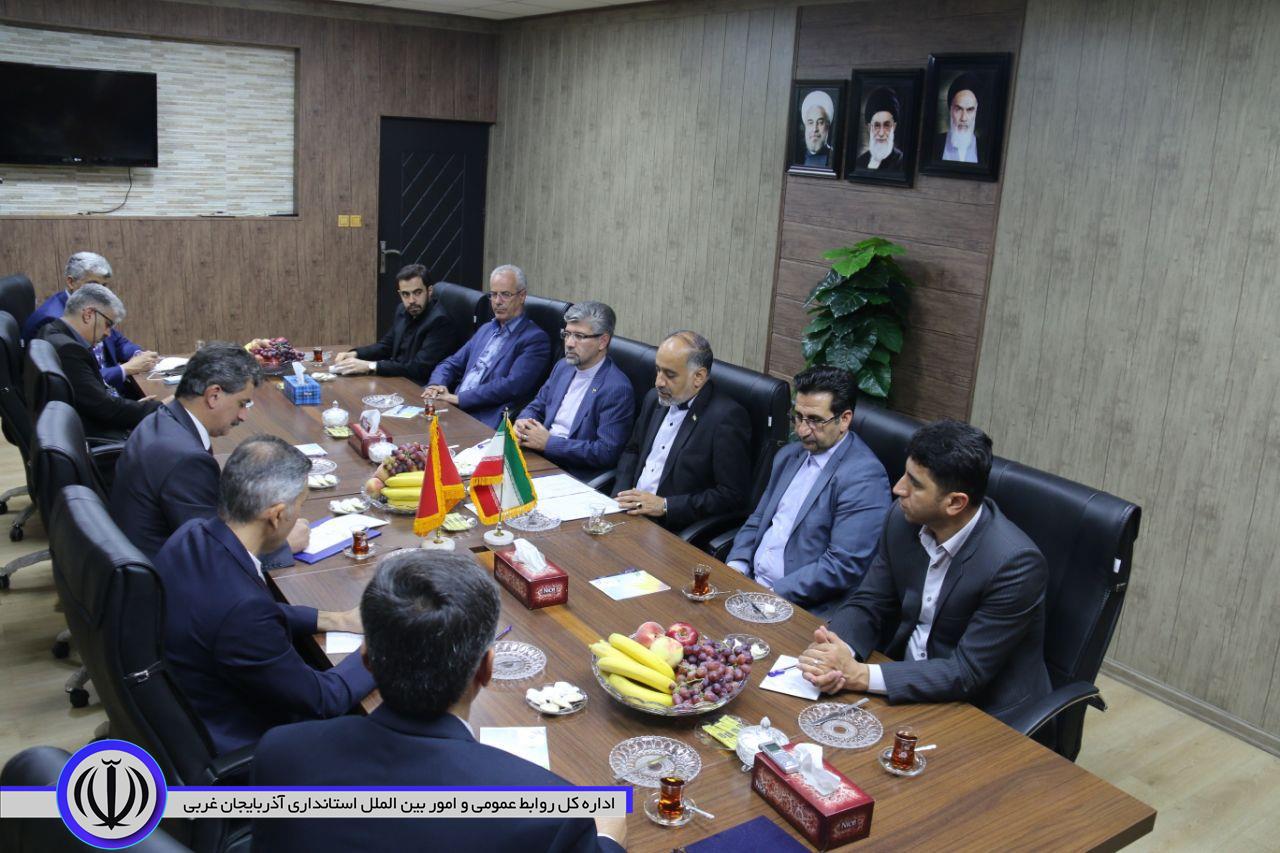 دیدار فرماندار شهرستان خوی با سفیر ترکیه در ایران