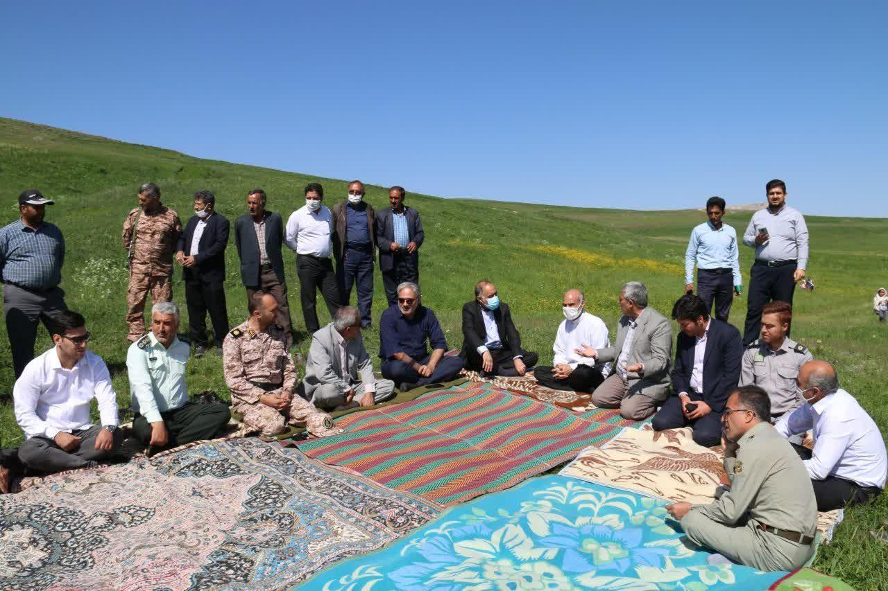 رفع تصرف از اراضی ملی و منابع طبیعی بخش صفائیه شهرستان خوی