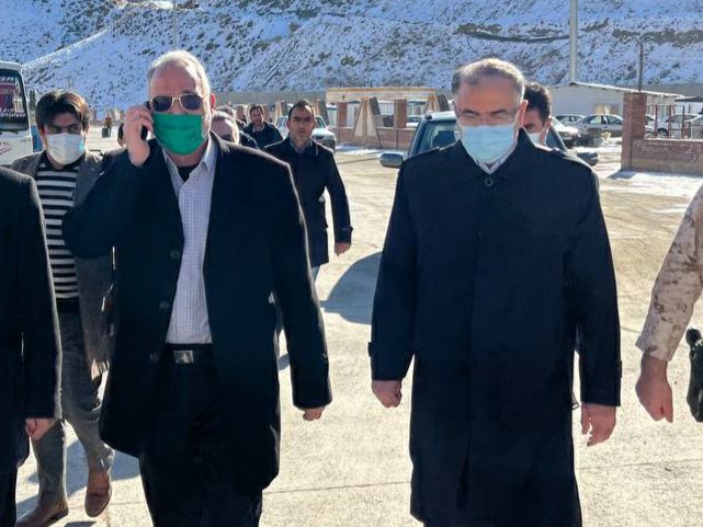 بازدید معاون امور استان های سازمان پدافند غیر عامل کشور از مرز رازی