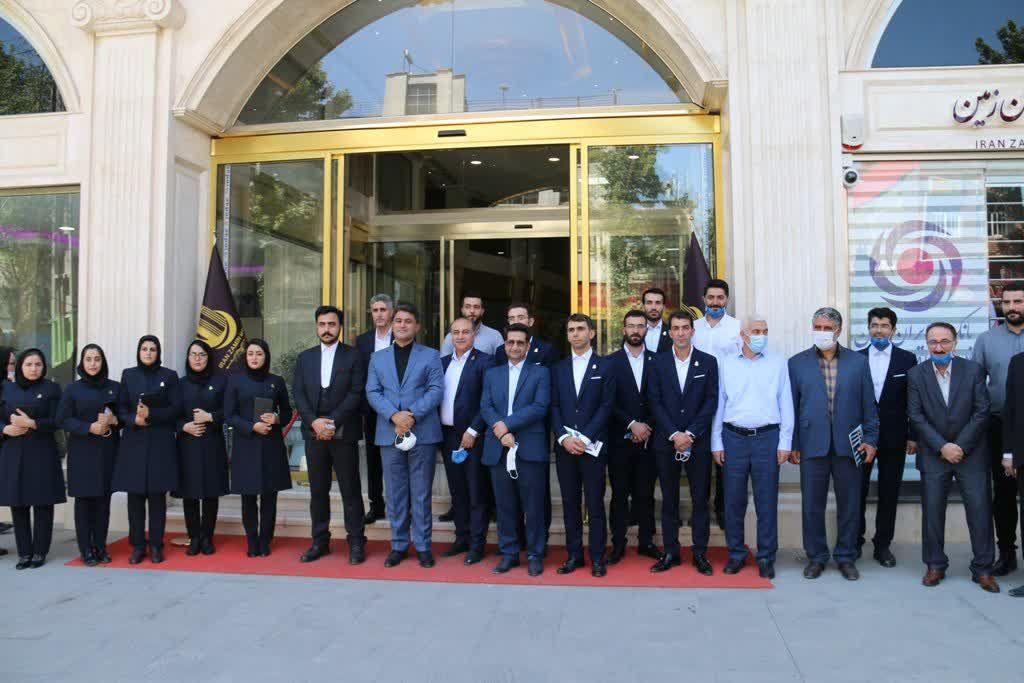 بازدید امام جمعه، سرپرست فرمانداری و نماینده مردم در مجلس از مجتمع تجاری ایران زمین