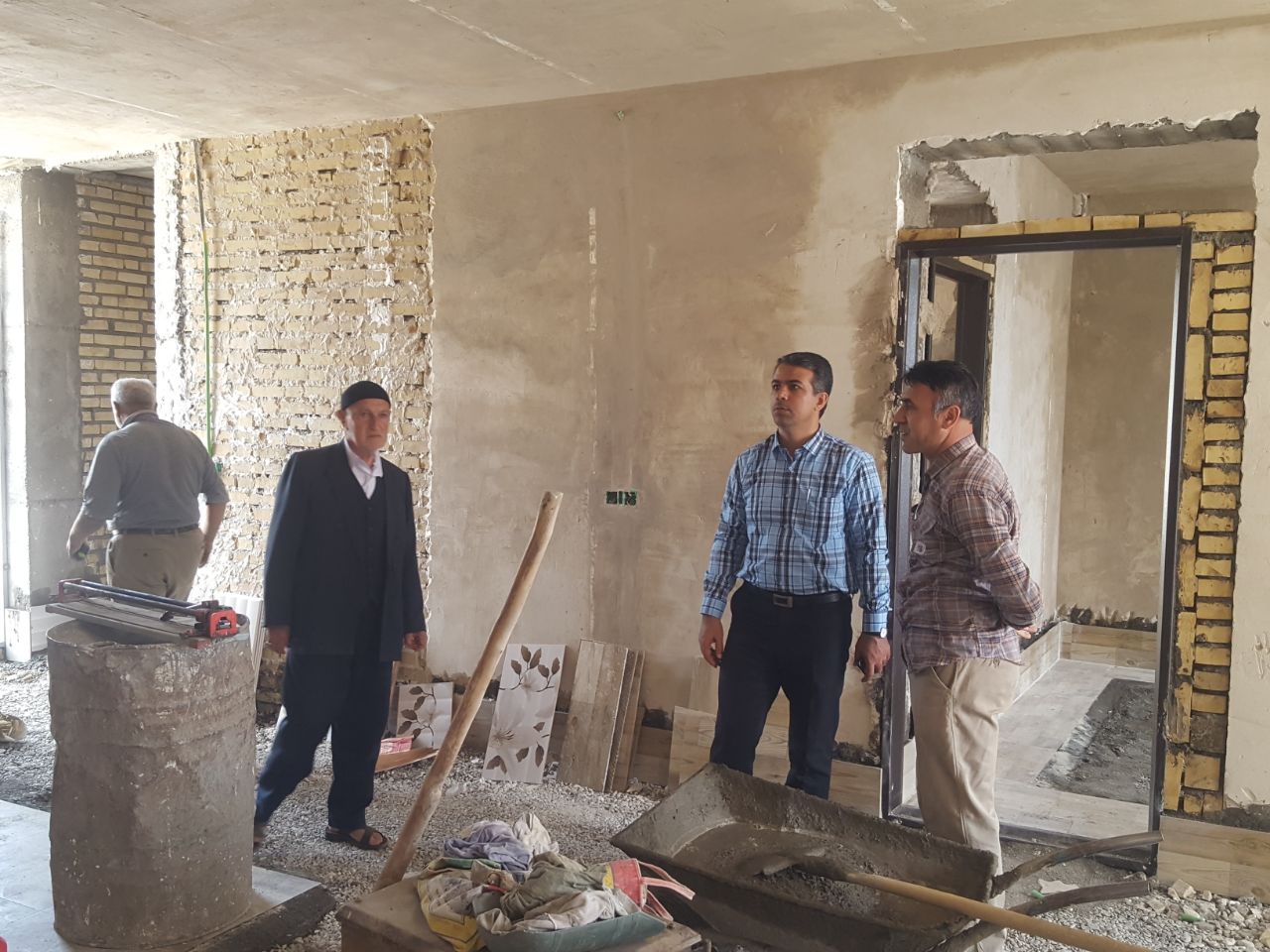 بازدید میدانی بخشدار مرکزی از روستاهای چاوشقلی، کرتای و رهال