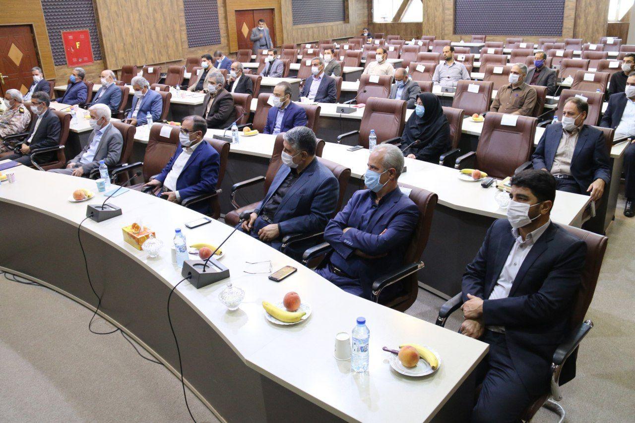 برگزاری مراسم تکریم و معارفه فرماندار شهرستان خوی با حضور مصطفوی معاون سیاسی، امنیتی و اجتماعی استاندار آذربایجان غربی