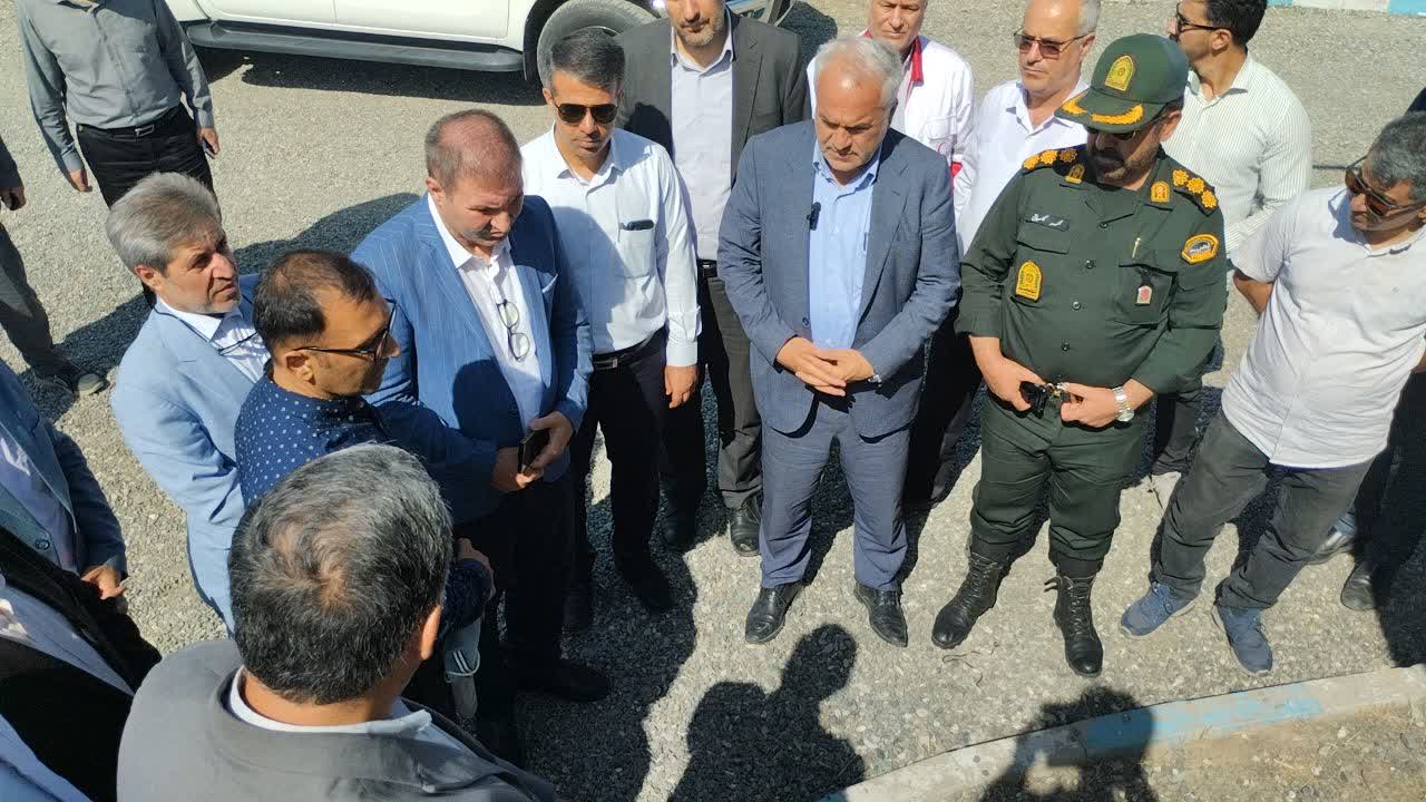 افتتاح پروژه اورهال و بازنگری تصفیه‌خانه فاضلاب شهرک صنعتی خوی با حضور سرپرست فرمانداری